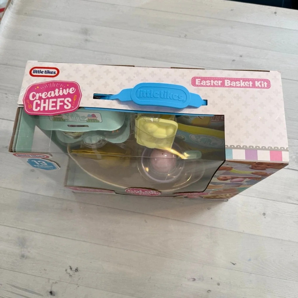 Little Tikes Creative Chefs Easter Basket Kit kids‎ toy food playset NEW